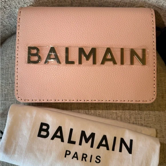 NWT BALMAIN Mini Top-Handle Cross Body - Picture 6 of 13